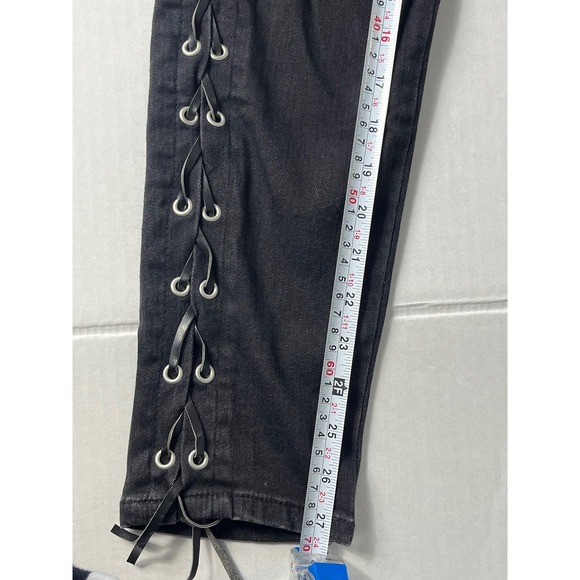 Castro Sarai Jeans Womens 8 Black Jegging Skinny - Picture 10 of 13